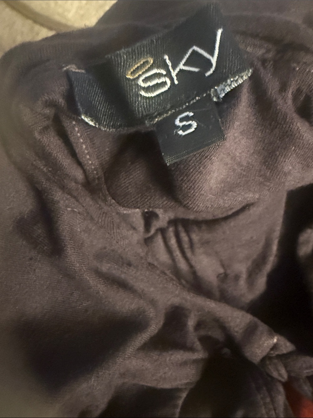 Sky Brown Tie-Dye Maxi Dress with Strappy Back - Picture 2 of 3